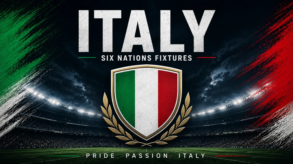 Italy Six Nations Fixtures